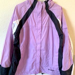 Columbia Jacket, light purple/gray
